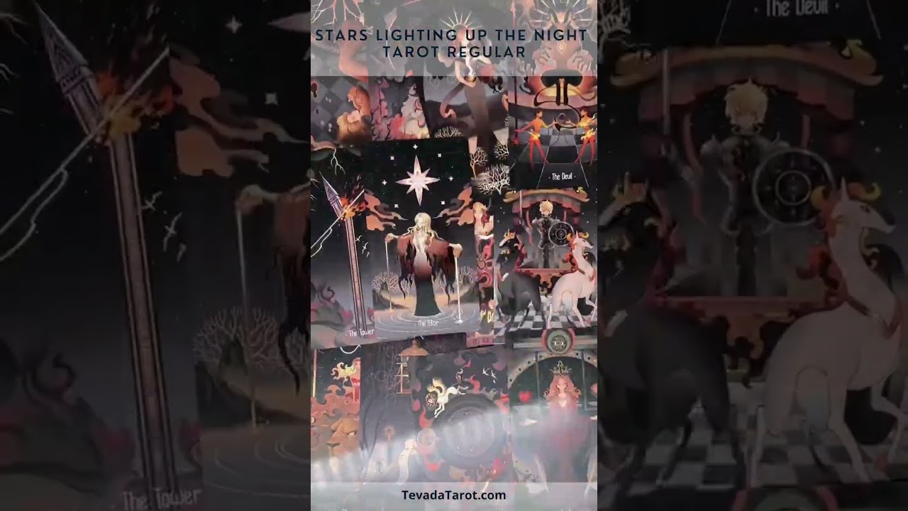 Discover Celestial Wisdom with Stars Lighting Up the Night Tarot REGULAR 