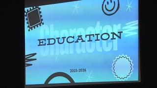 Character Education Assembly/Pre-K-3rd grade/April 17, 2026