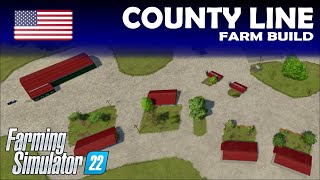COUNTY LINE FARM BUILD - Non Stop Start to Finish - How I built a farm in 15 minutes screenshot 2