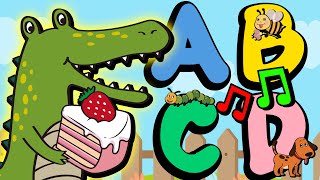 Singing Letters Abcd Fun Phonics Learning Alphabet Song For Kids