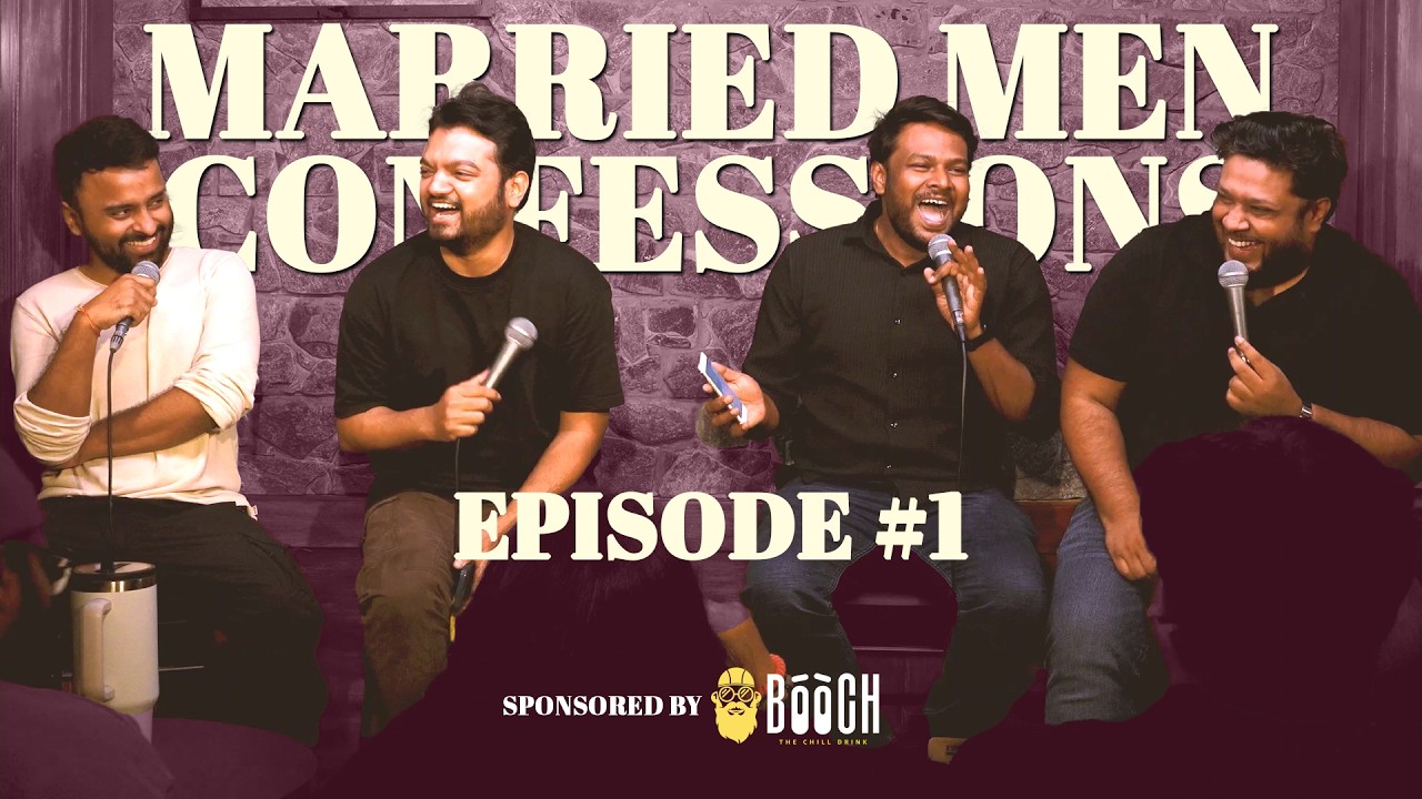 Why No One Talks About Married Men?| Married Men Confessions Ep 01|Comedy Panel Show by Rahul Robin