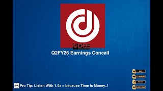 DEE Development Engineers Q2FY26 Earnings Concall