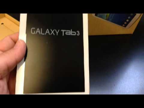 SAMSUNG T210R GALAXY TAB 3 7.0 Unboxing Video - TALBET in Stock at www.welectronics.com