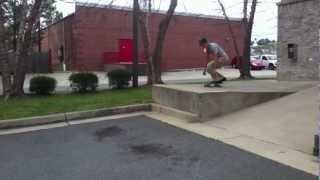 Tre flip off ledge