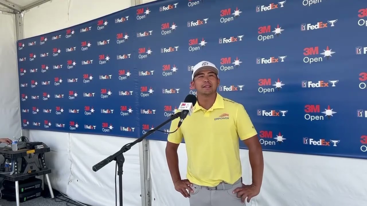 Troy Geary asks PGA Tour Golfer about his 3rd Round career best 60, as well as a particular shot.