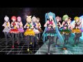 【MMD】Tdaシスターズ 恋するフォーチュン・クッキー