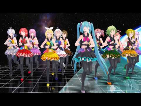 【MMD】Tdaシスターズ 恋するフォーチュン・クッキー
