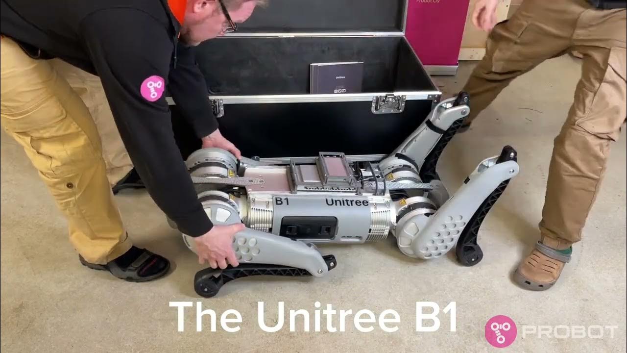 Unitree B1 Unboxing The New, Bigger, Better, Marvelous robot is here