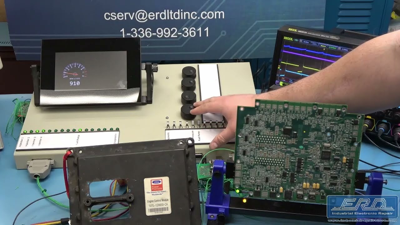 Ford 1u1l-12a650-ca ECU Module Repaired with 1 Year Warranty - YouTube