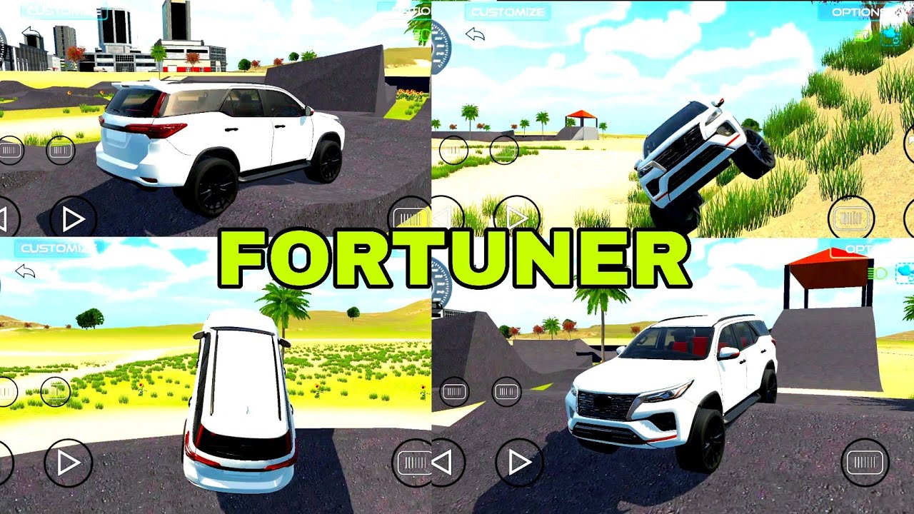 Fortuner say off' road, 3D game - best animation video game ( new ...