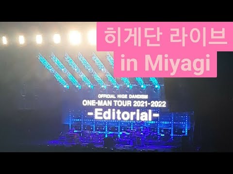 오피셜히게단디즘 콘서트 다녀왔어요 / Official髭男dismライブ行ってきました