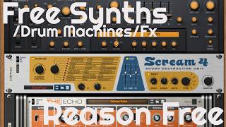 Free Synths/Drum Machines/Fx - Reason Free by Reason Studios (No Talking) screenshot 2