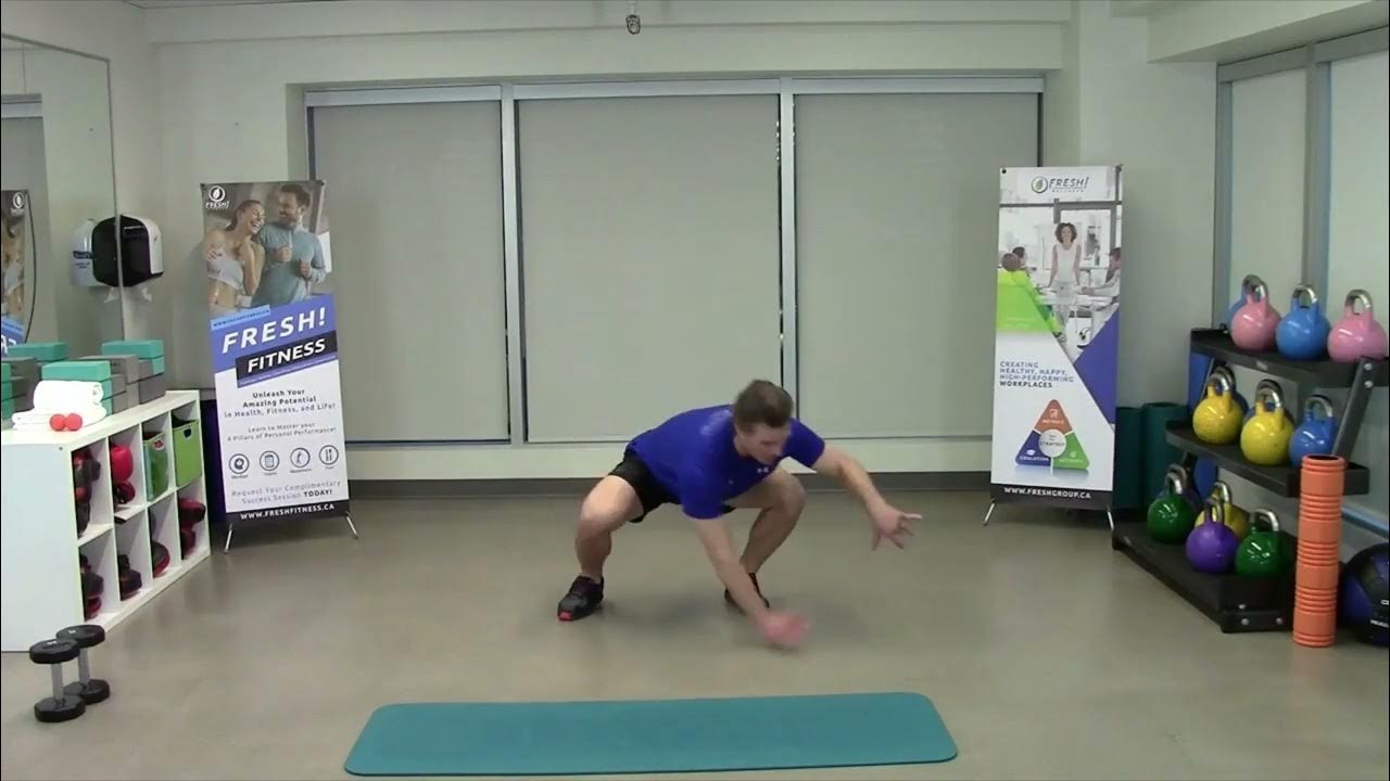 Gorilla Walk Mobility Exercise Demonstration YouTube