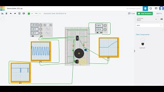 Tinkercad Tutorial 3: Monostable Multivibrator circuit application using 555 timer tinkercad