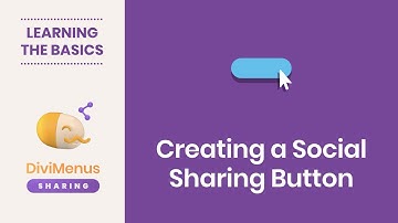 DiviMenus Sharing - Creating a Social Sharing Button