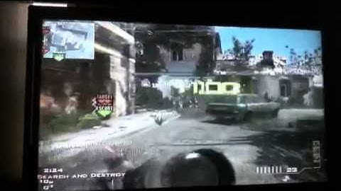 Throwing knife across the map Fallen Mw3!!