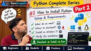 Information 🐍 Install Python 3.15 on Windows from Scratch | Python for Beginners | Setup & Requirements | Part 2 Update