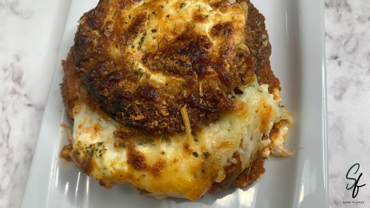 Eggplant Parmigiana Italian Eggplant Parmesan YouTube