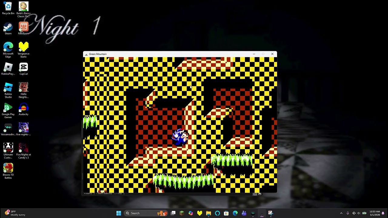 Green mountain isn't far