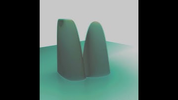 Blender 3D Abstract shapes