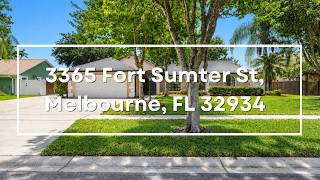 UPGRADED 3 BEDROOM HOME WITH SALTWATER POOL & 2024 ROOF FOR SALE IN MELBOURNE, FL | MLS#1082670