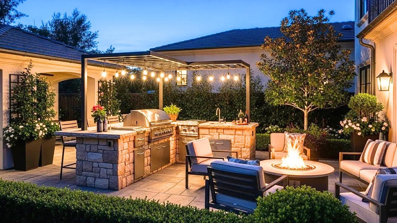 Genius Outdoor Kitchen Ideas: DIY Designs, Smart Layouts and Stylish Backyard Cooking Zones