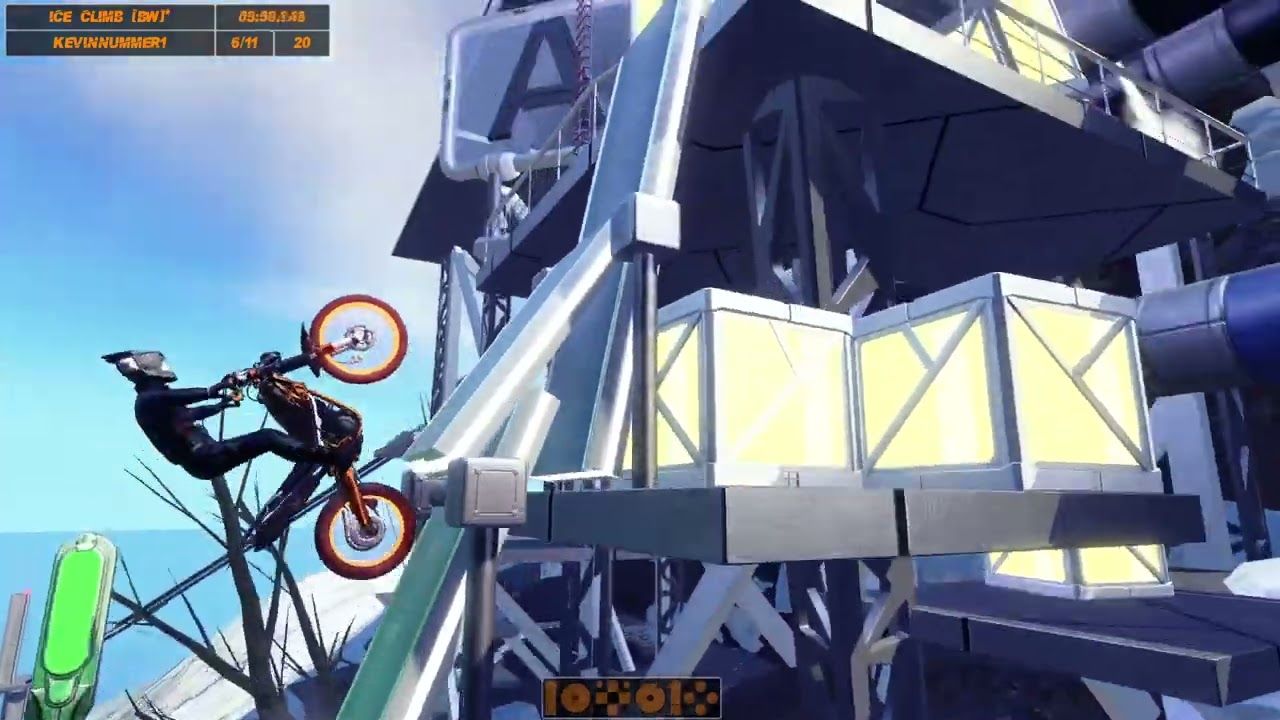 Trials Fusion | Ice Climb [BW]* - Ninja Level 5 #63