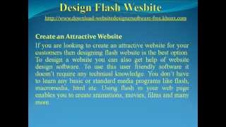 How to Design flash website
