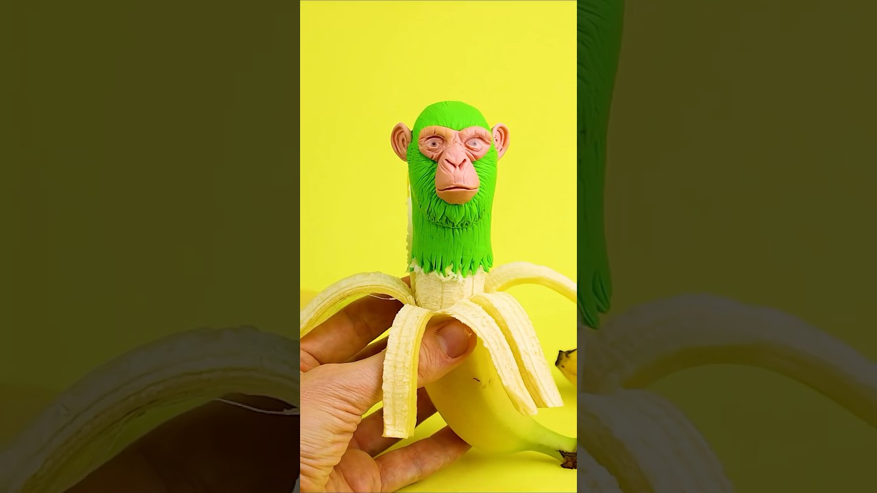 The WEIRDEST Banana Sculpture You'll Ever See! #brainrot - YouTube