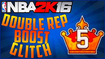 NBA 2K16 - Rep Glitch After Patch 6!