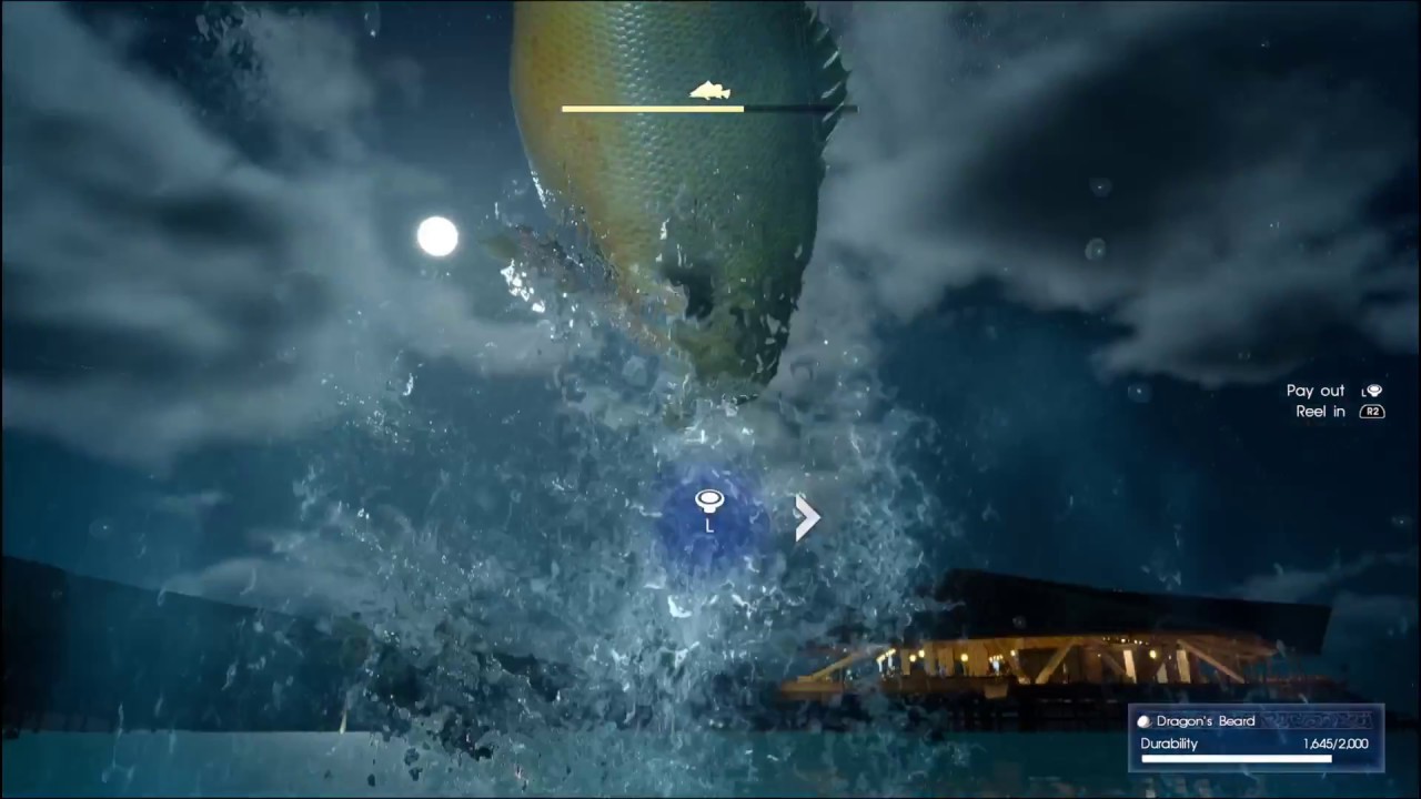 Final Fantasy XV: Royal Edition | Navyth Sidequest Angler's Nightmare — Murk Grouper