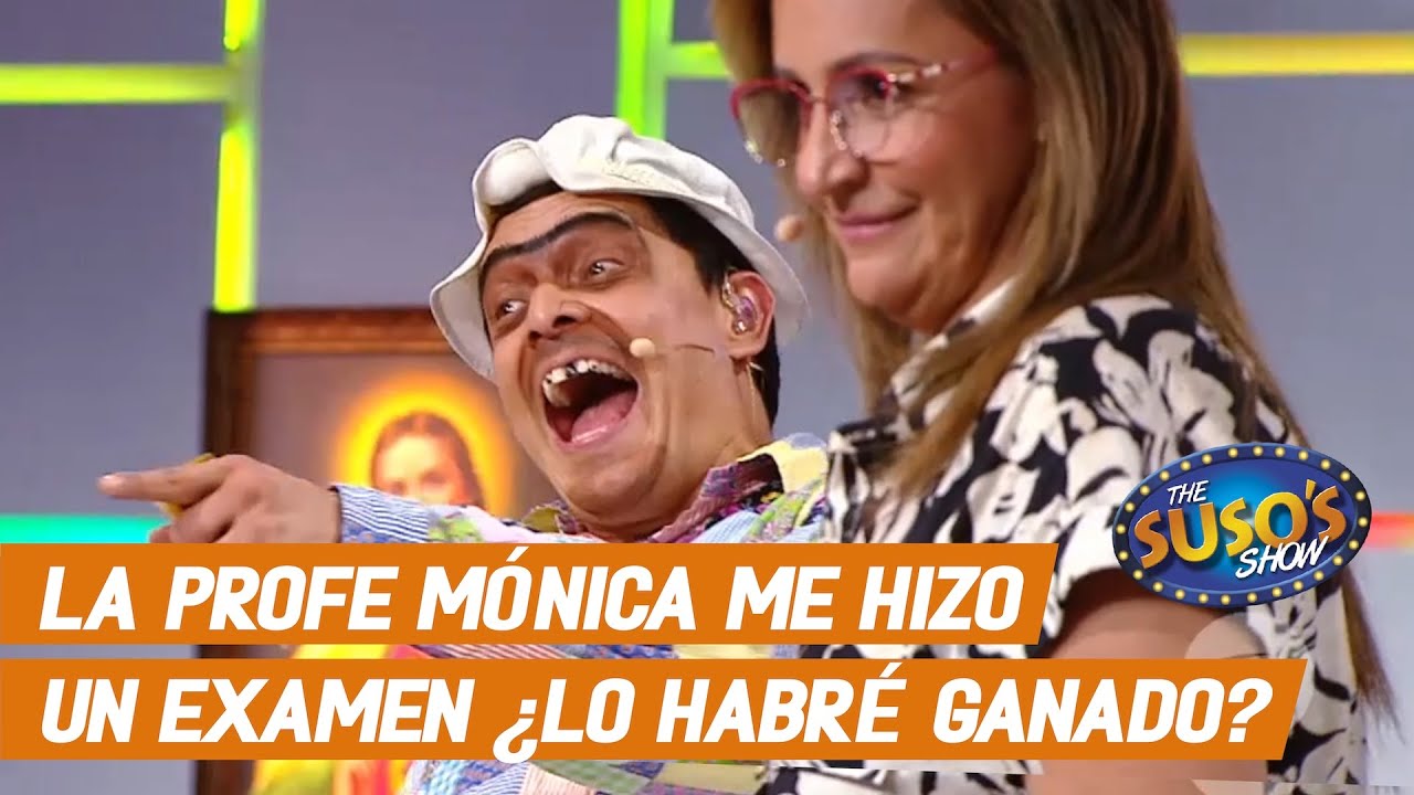 La Profe Mónica me hizo un examen de español ¿Lo habré ganado?