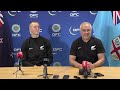 New Zealand vs Fiji | OFC Olympic Men's Qualifier Final | Pre-match Press Conference