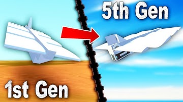 We Used Evolution To Create The Superior PAPER PLANE!