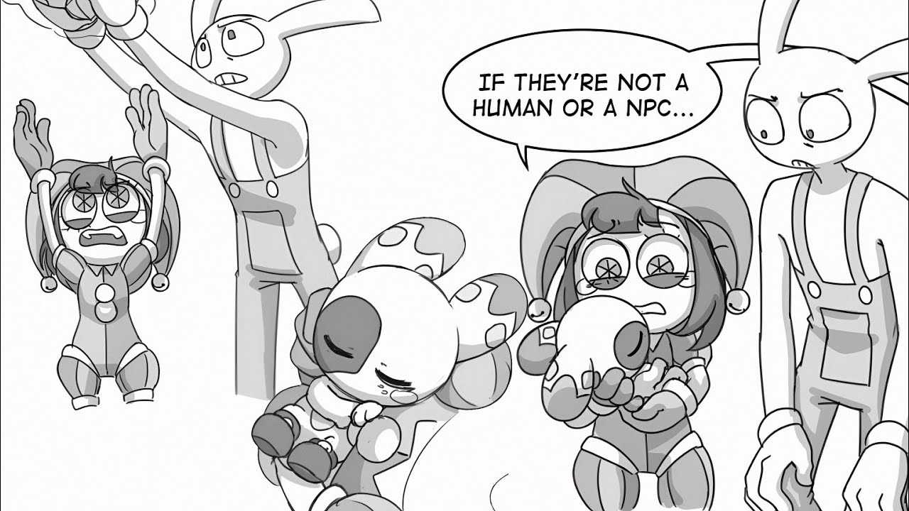 Jax And Pomni Become Parents!Part 1🤱👶The Amazing Digital Circus Comic Dub 