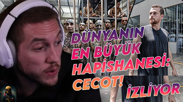 RRaenee - Dünyanın En Büyük Hapishanesi: CECOT! Buraya Giren Çıkamıyor! İzliyor @AlperRENDE