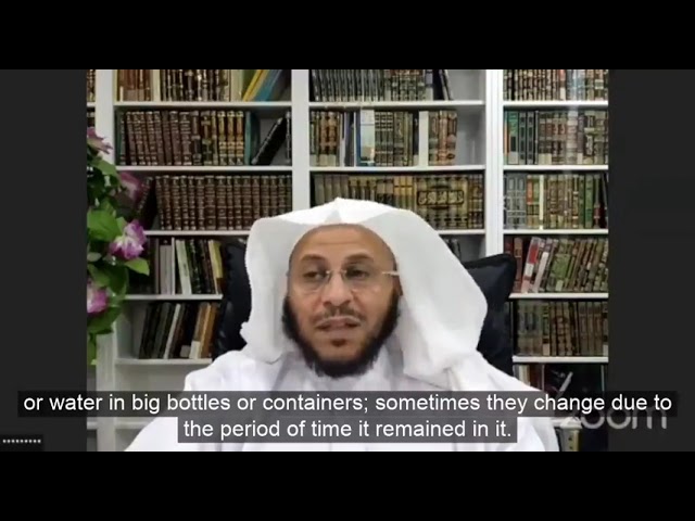 ‏حكم الوضوء والإغتسال بماء طال وجوده في الخزان أو في الأنابيب؟ | الشيخ عزيز بن فرحان