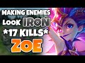 I made this SYLAS look IRON with ZOE | 17 kills after I died early?! | 13.1 - League of Legends