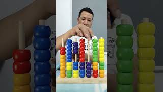 🎯 Relaxing Color Beads Sorting ASMR 🌈 | Satisfying Speed Challenge & Calm Sounds #shorts