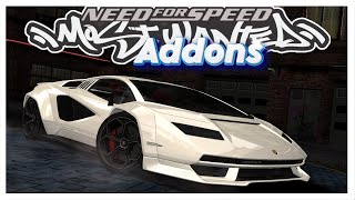 Lamborghini Countach LPI 800-4 (2022) • Addons Cars Gameplay • NFS Most Wanted 2005 PC