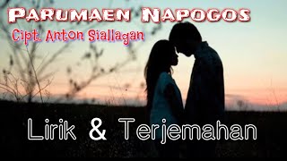 Lirik danTerjemahan Lagu Parumaen Napogos - Cipt.Anton Siallagan
