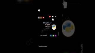 Billing Software Using Python(Tkinter Module).
