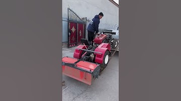 #tractor pulling manure spreader #save time and...