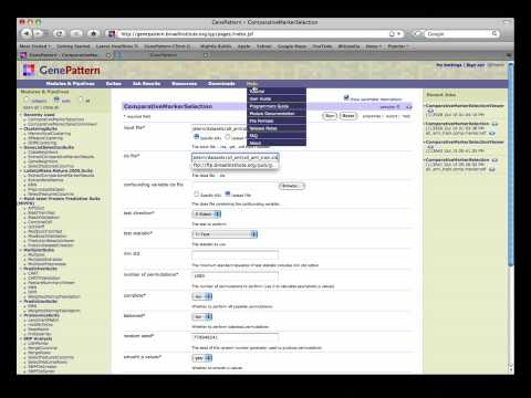 GenePattern: Getting Started