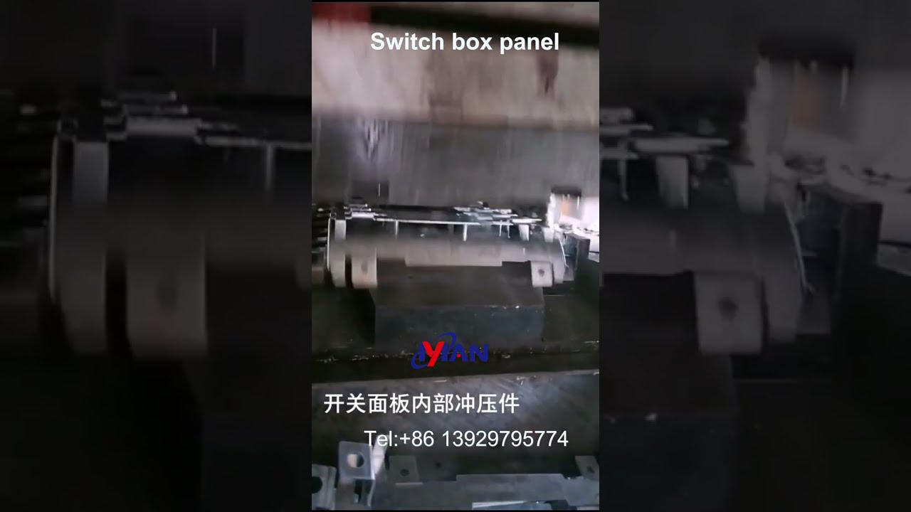 automatic mold for switch panel box middle plate socket plugs metal parts