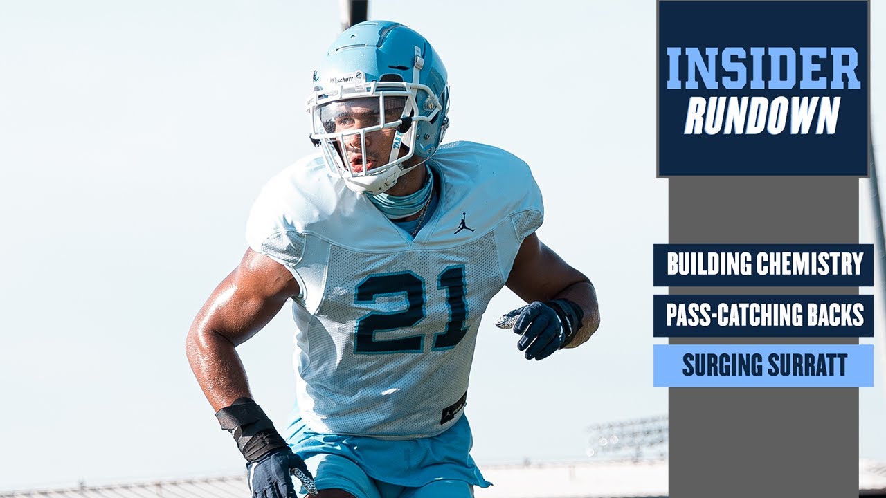 UNC Football Insider Rundown Training Camp Week 4 YouTube