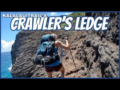 Kalalau Trail's Crawler's Ledge!