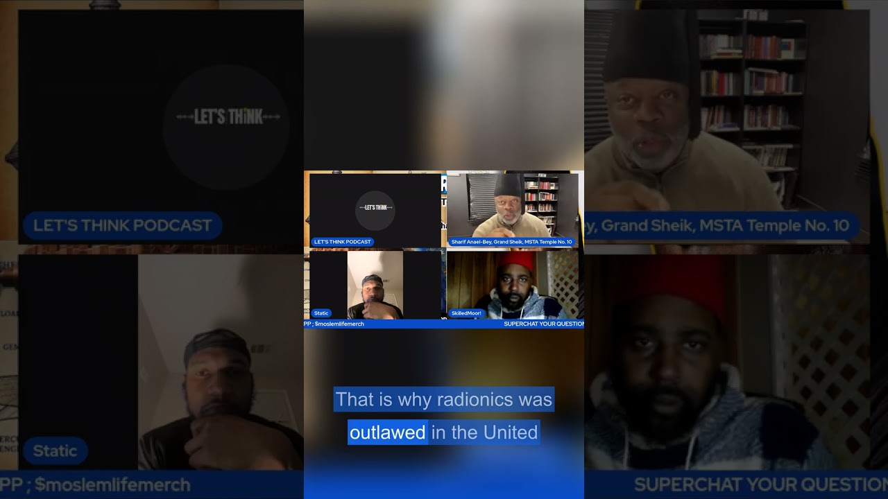 Sharif Anael-Bey Radionics explained: time travel and consciousness tech 