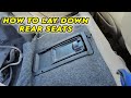 Honda Accord 1998 2002 Fold Down Rear Seats Flat 