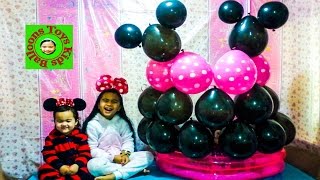 Disney Junior Videos Mickey Mouse Clubhouse Super Giant Balloons Surpise Toys Kids Balloons and Toys
